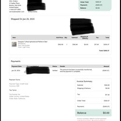 Velvet Gray Bed Frame W/ Mattress