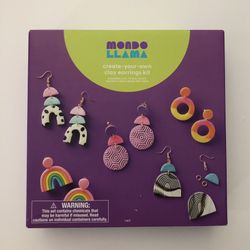 Mondo Llama Clay Earrings Kit