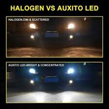 Hid conversion lights kit luces- led headlight bulbs kit - any bulb sizw - jeep grand Cherokee wrangler patriot compass chevy dodge ford