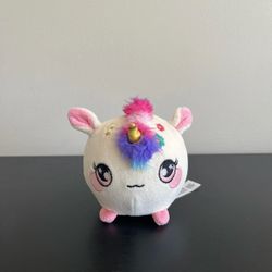 Squeezamals Aurora Unicorn Soft Plush Stuffed Animal Toy Claires Exclusive 4in