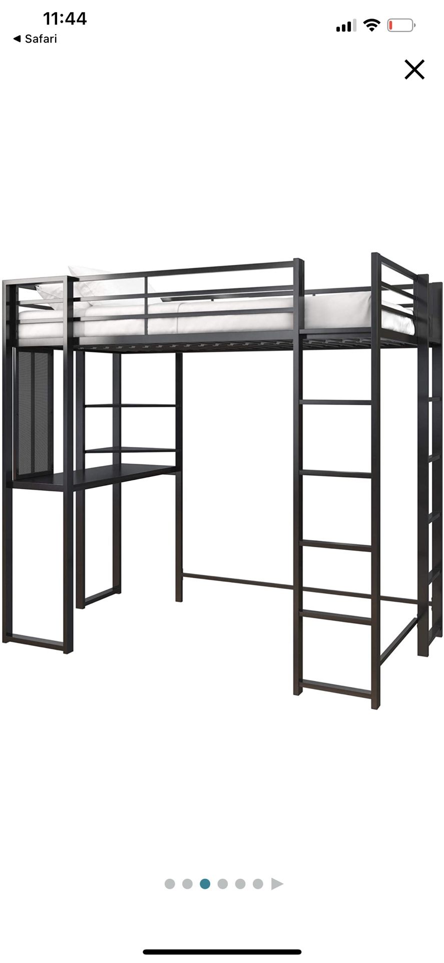 Twin Loft Bed w/ Desk