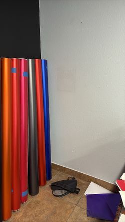 50’ roll of car wrap material