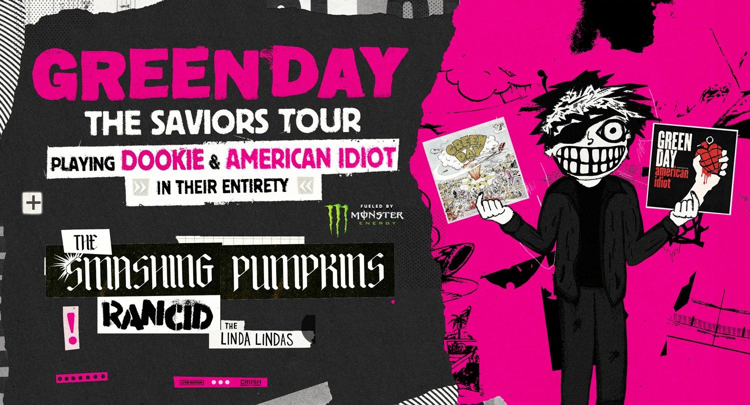 2 or 4 Green Day Tickets - Legacy Club - September 7