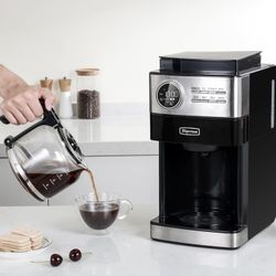 La Reveuse Programmable Drip Coffee Maker Wth Burr Grinder#2673QR6