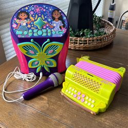 Disney Encanto Karaoke Machine & Musical Accordion