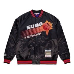 Size Large. Bape x Mitchell and Ness x NBA Suns Satin jacket