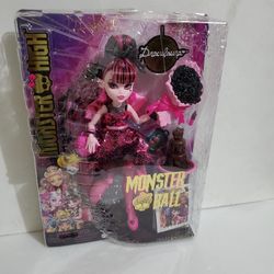 Monster High Draculaura Fashion Doll in Monster Ball Party Dress with Accessorie
