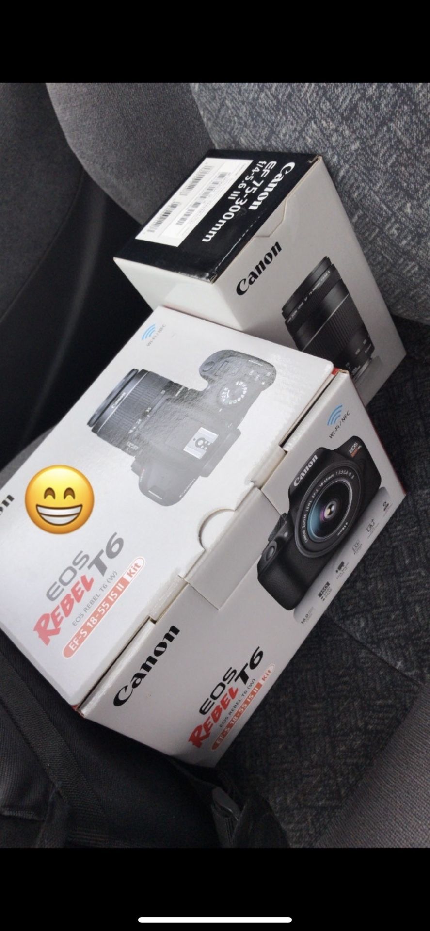 Canon Rebel t6 Bundle