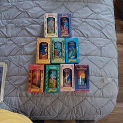 Full Set of  9 Walt Disney Collectible Series Glasses