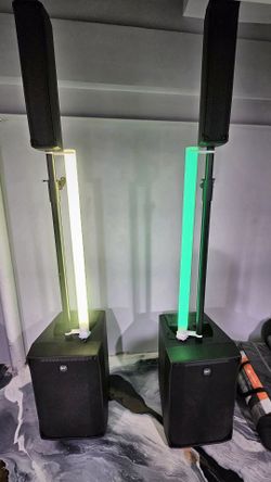 Led Tube Clips for speaker pole and Column Array Speakers