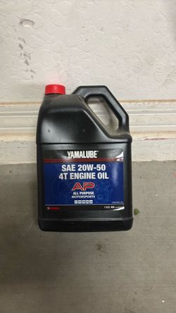 Yamalube 20w-50 and oil filter