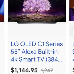 LG OLED 55" Smart Tv 