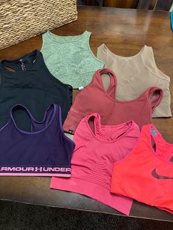 Women’s Designer Sports Bra Bundle (6 Pieces) – $65