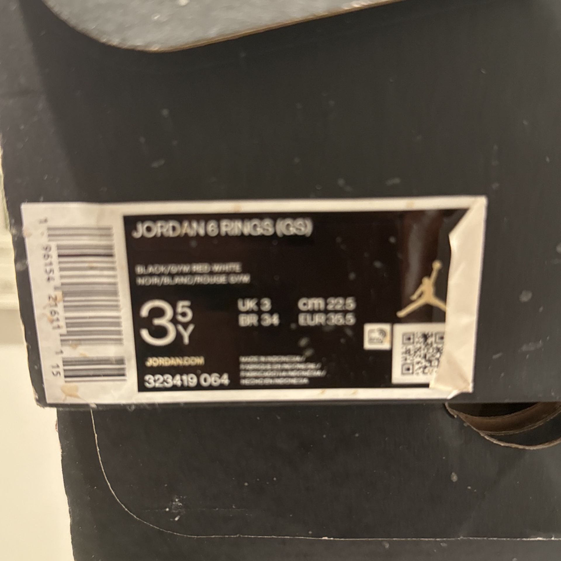 Jordan 6 Rings (GS)