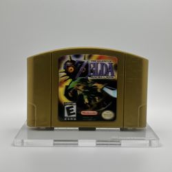 The Legend of Zelda: Majora's Mask Nintendo 64 Gold Holographic Cartridge