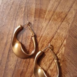 GOLD EARRINGS plated with Gold