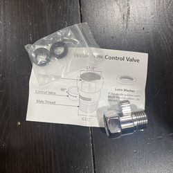 Water Flow Control Valve