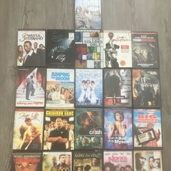 21 Urban DVDs Like New/New