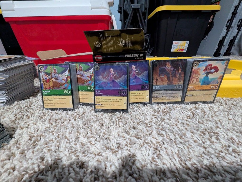 Lorcana Starter Deck And Cards