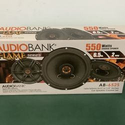 . Bocinas 6.5” AudioBank Flame AB-652S 550W Nuevas – Par