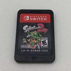 Splatoon 2 Two Nintendo Switch Game