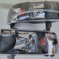 94-01 Dodge Ram Headlights Luces Micas Calaveras Faros Faroles Focos