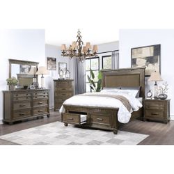 Queen Bed Frame With Storage