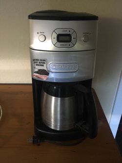 New coffee maker