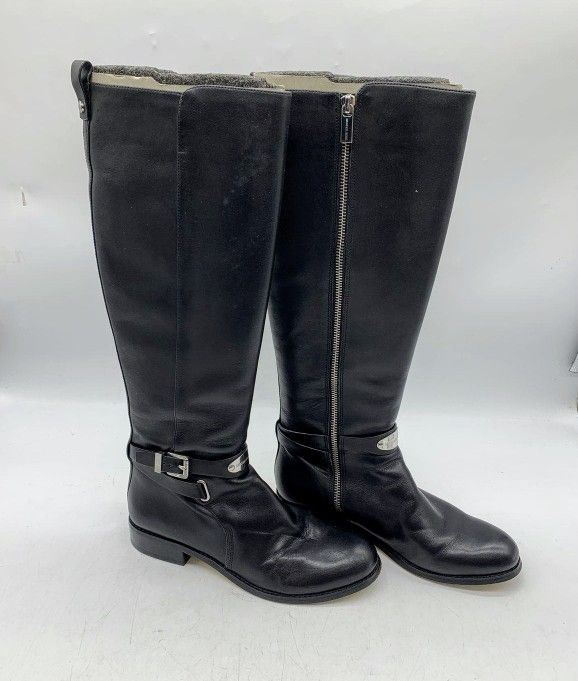 Women's Michael Kors Arley Leather Riding Boots size 7m