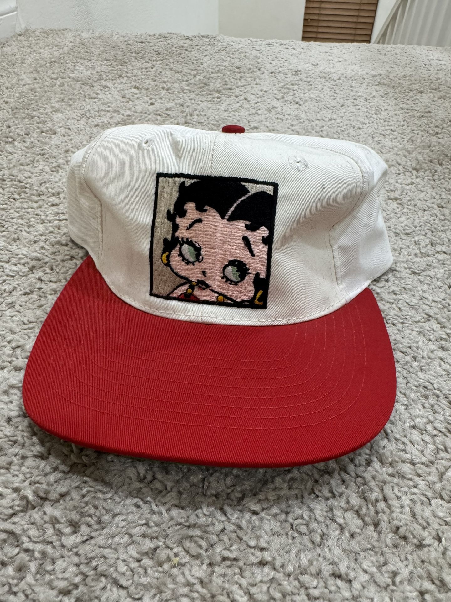 Vtg 1993 Betty Boop MGM Grand Las Vegas Embroidered SnapBack