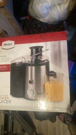 Parini power juicer multi speed, New inbox