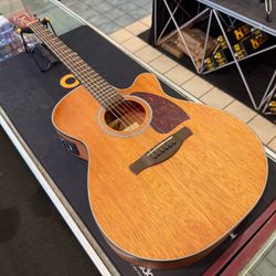 Ibanez PC54CE Open Pore Natural Concert Acoustic Electric Guitar NEW!