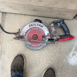 Skil saw runs great trigger just replaced hundred dollars or best offer