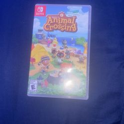 Nintendo Animal crossing game with card