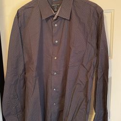 van heusen studio mens slim fit shirt -xl