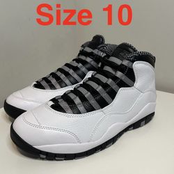 Jordan 10 OG Steel NEW SZ 10 2025 SNKRS Nigel Travis Union Fragment