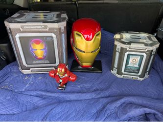 Iron man all 3 items for $150 All from Marvel Store