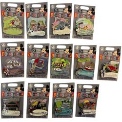 Disney 65 Years Complete 13 Pin Set