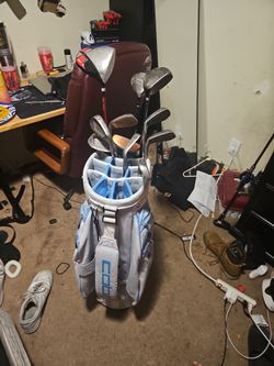King cobra bag with full set of clubs