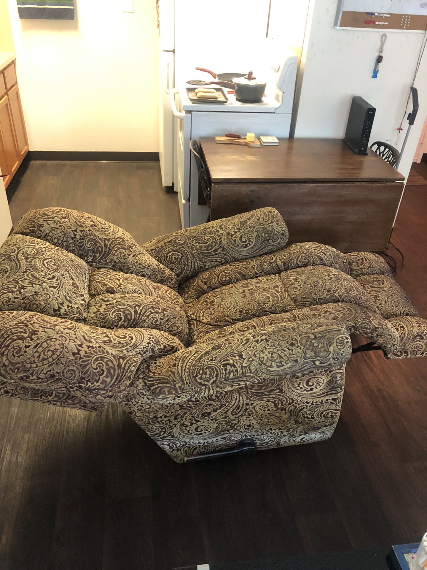Paisley Lazy Boy Chair