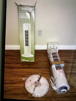 Tower Fan White