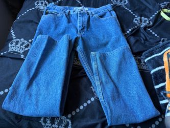 Lee Regular Fit Men’s Medium Wash Blue Denim Jeans Straight Leg