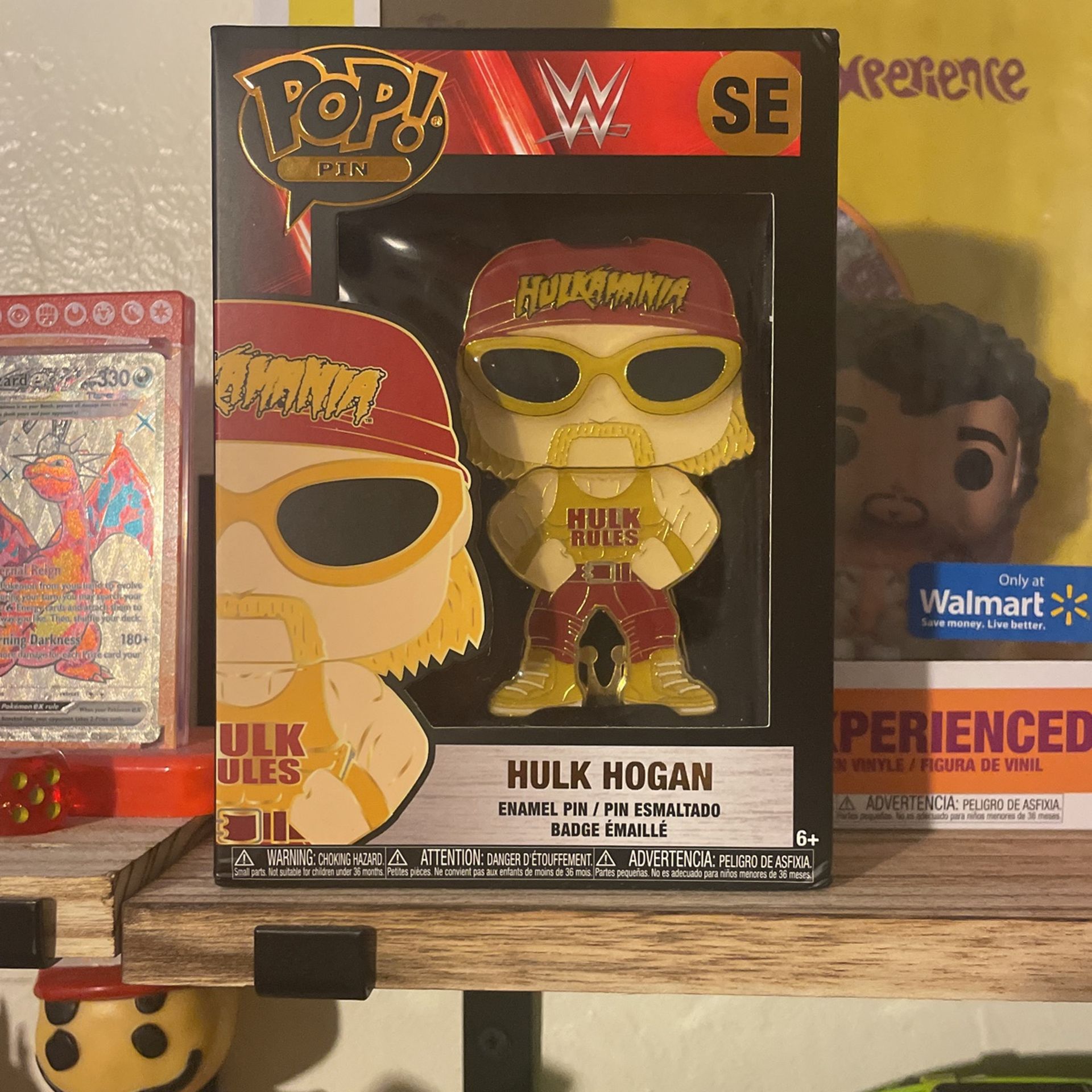 Hulk Hogan Funko pop Pin