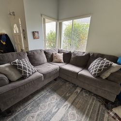 Grey Sectional Couch