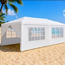 10 x 20 Party Canopy with Windows