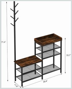 Show-rack entrance - coat holder