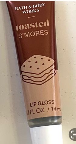 BATH AND BODY WORKS SMORES LIP GLOSS / BRAND NEW
