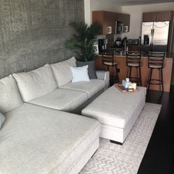 Couch W/ Ottoman