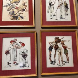 Vintage - Sports Art Frames