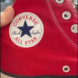 Converse Chuck Taylor All Star High Top – Red – Women’s Size 9